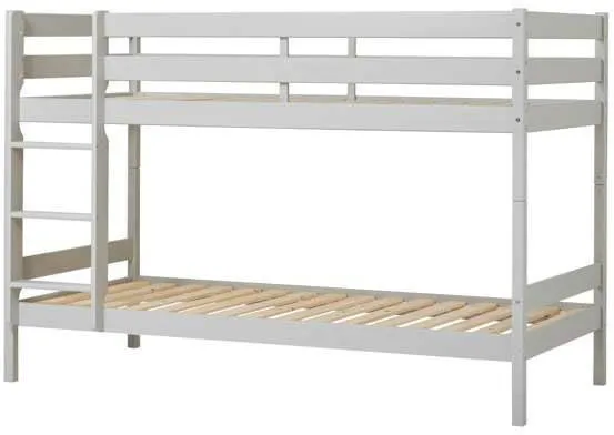 Hoppekids ECO Comfort køjeseng 90x200 cm - Dove Grey